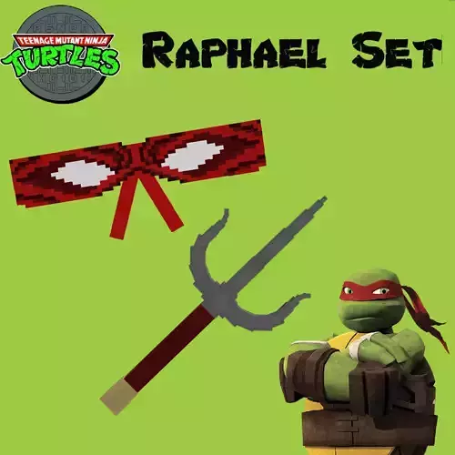 TMNT Series Raphael Set