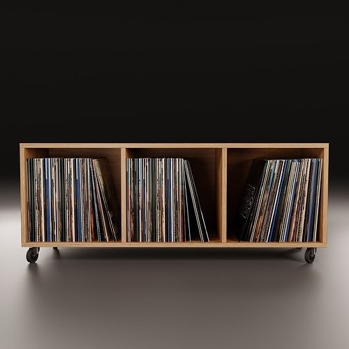 Vinyl Storage No36 3D model 3