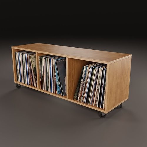 Vinyl Storage No36 3D model 2