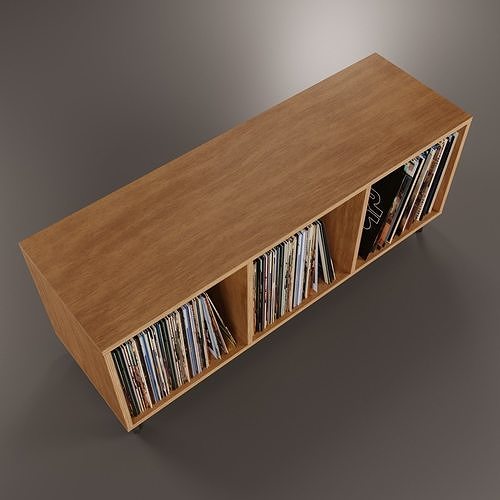 Vinyl Storage No36 3D model 6