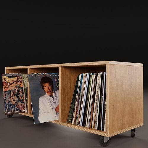Vinyl Storage No36 3D model 7