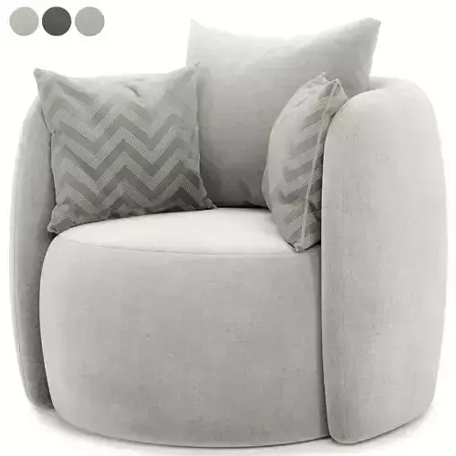 Fauteuil Terra armchair 3D model