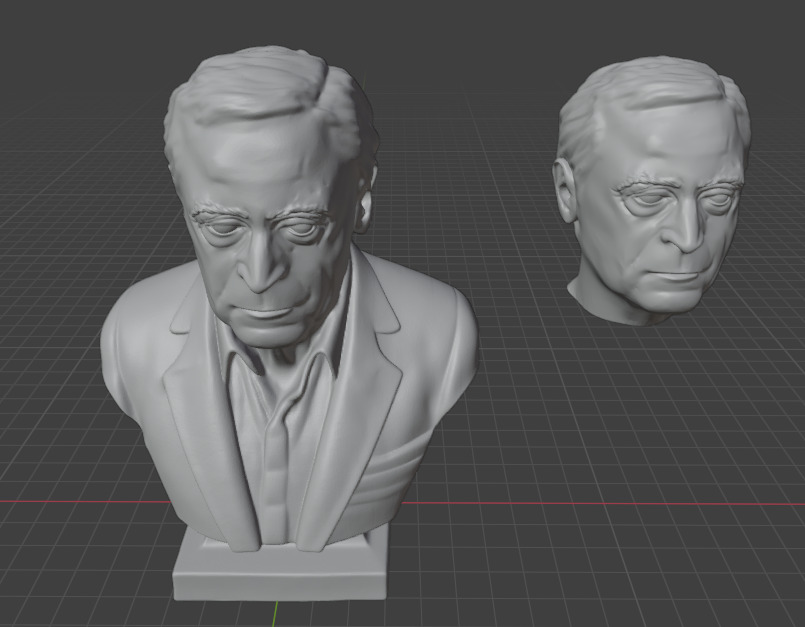 Michael Caine 3D print model_22