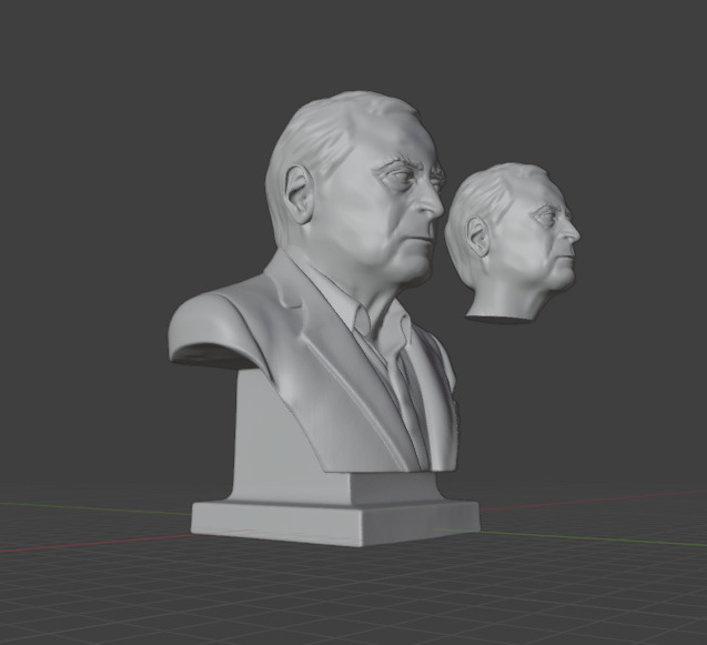 Michael Caine 3D print model_4