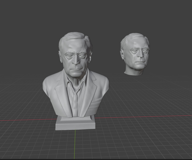 Michael Caine 3D print model_1