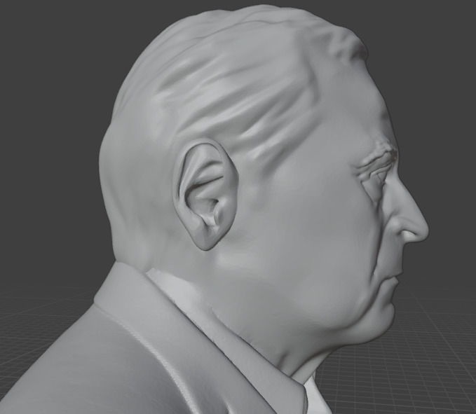 Michael Caine 3D print model_16