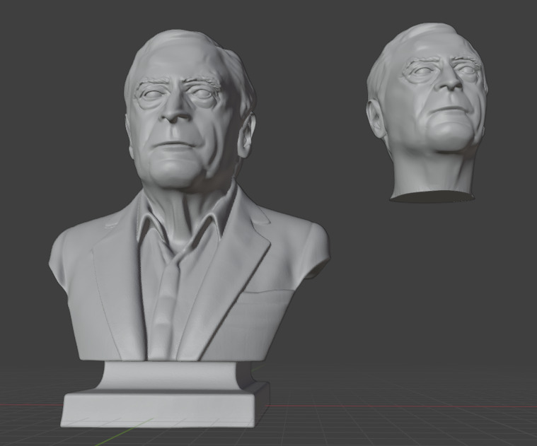 Michael Caine 3D print model_14
