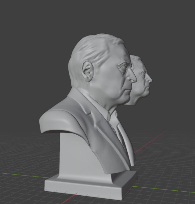 Michael Caine 3D print model_3