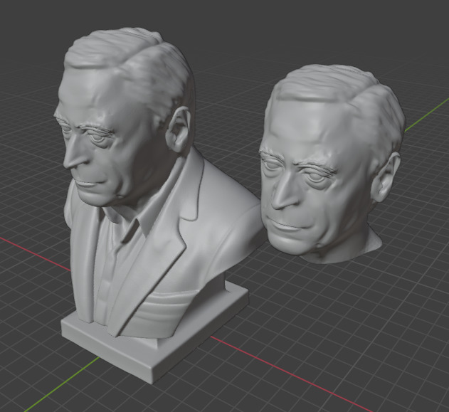Michael Caine 3D print model_20