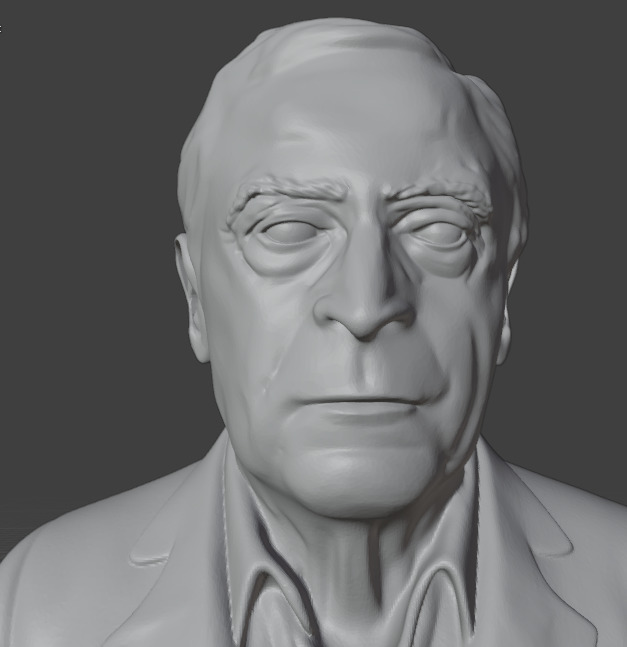 Michael Caine 3D print model_17