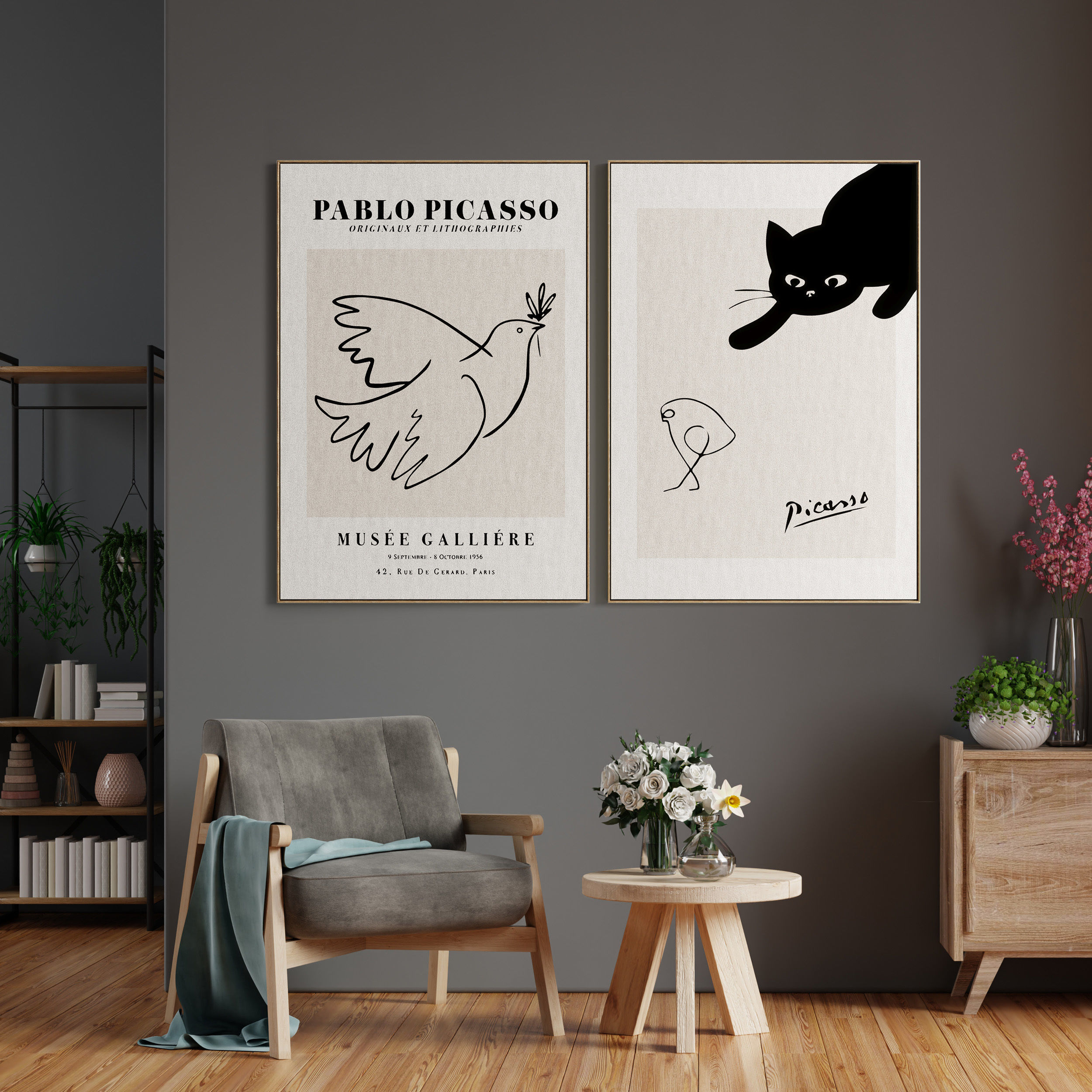 Photo Frame 171 Low-poly 3D model_4