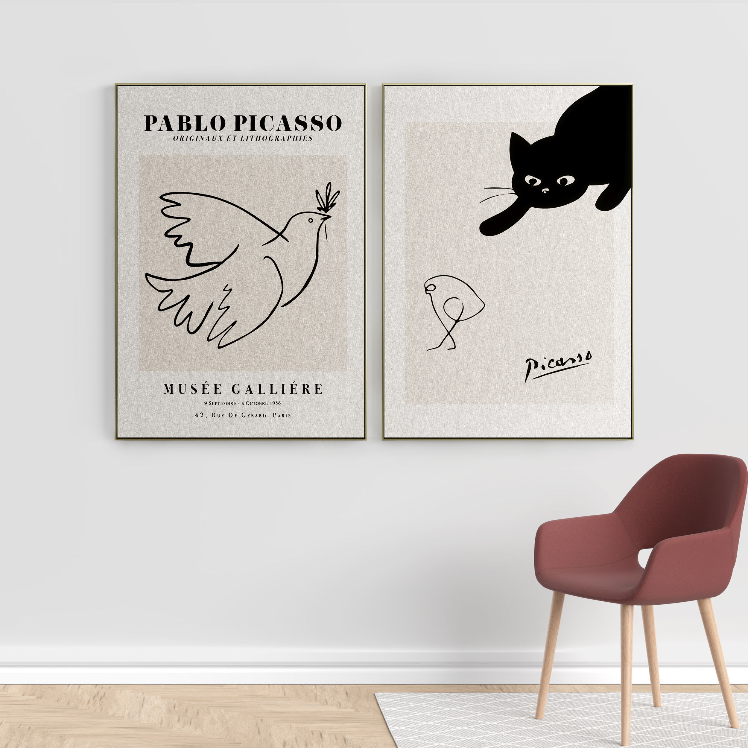 Photo Frame 171 Low-poly 3D model_1