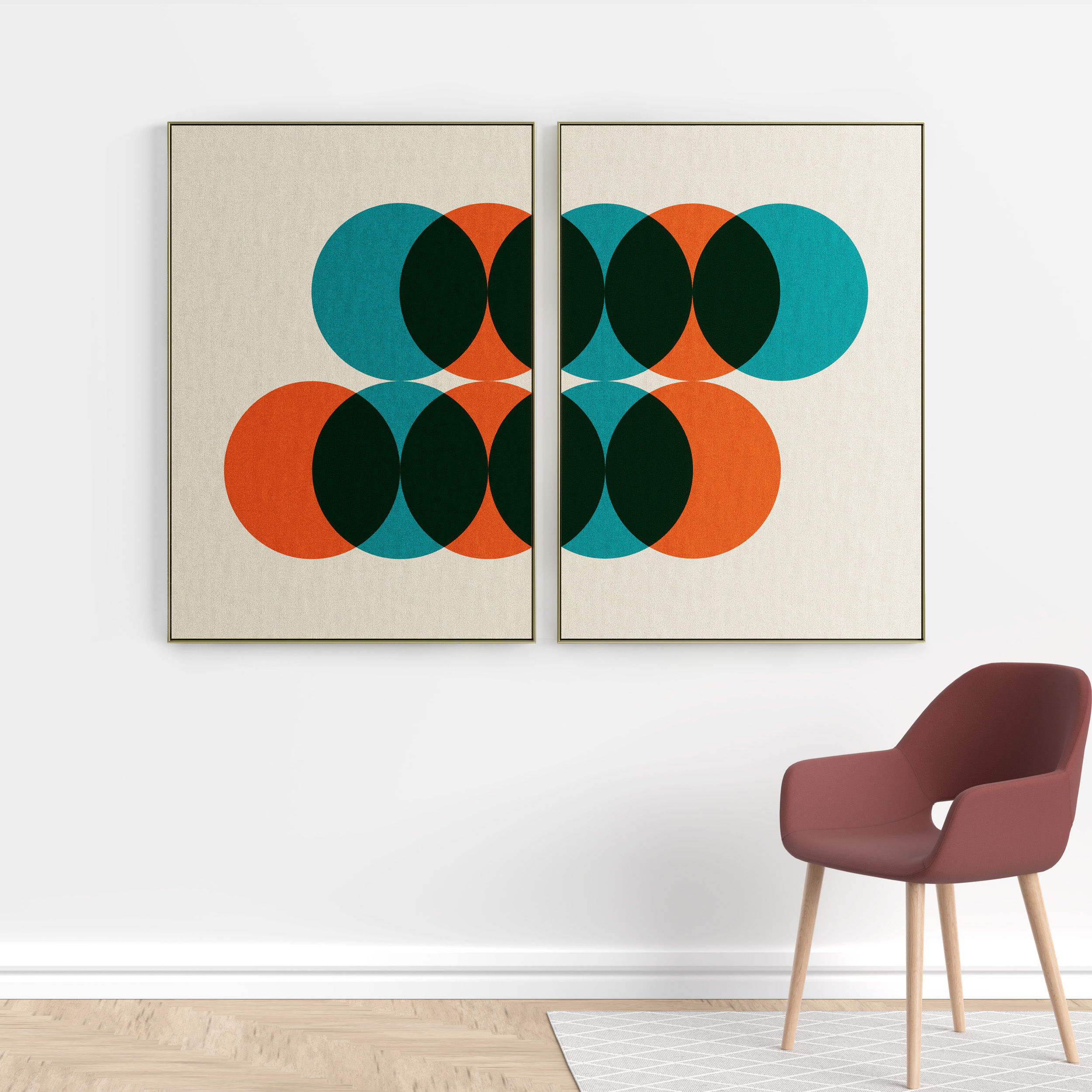 Photo Frame 173 Low-poly 3D model_4