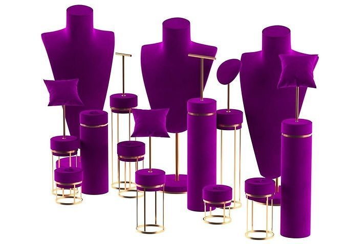 jewelry display fanxi-02 3D model