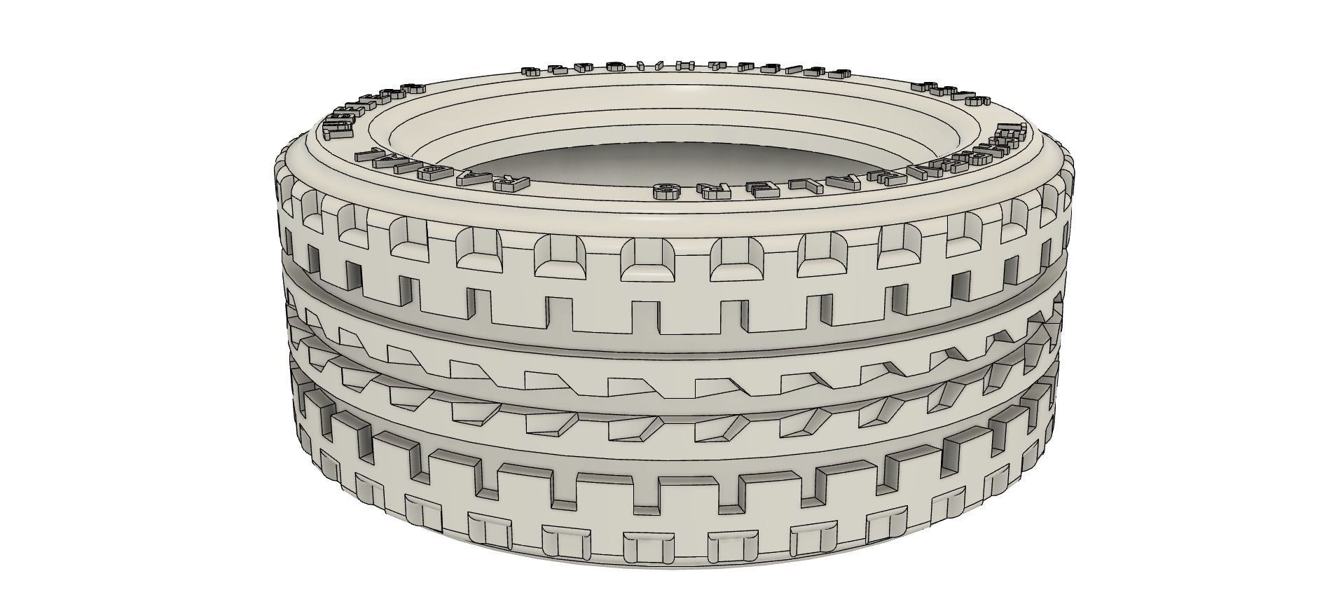 RC Off Road Tire and Wheel 3D print model_1