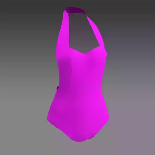 SWIMWEAR SWIMSUIT MAGENTA COLOR  LOOK