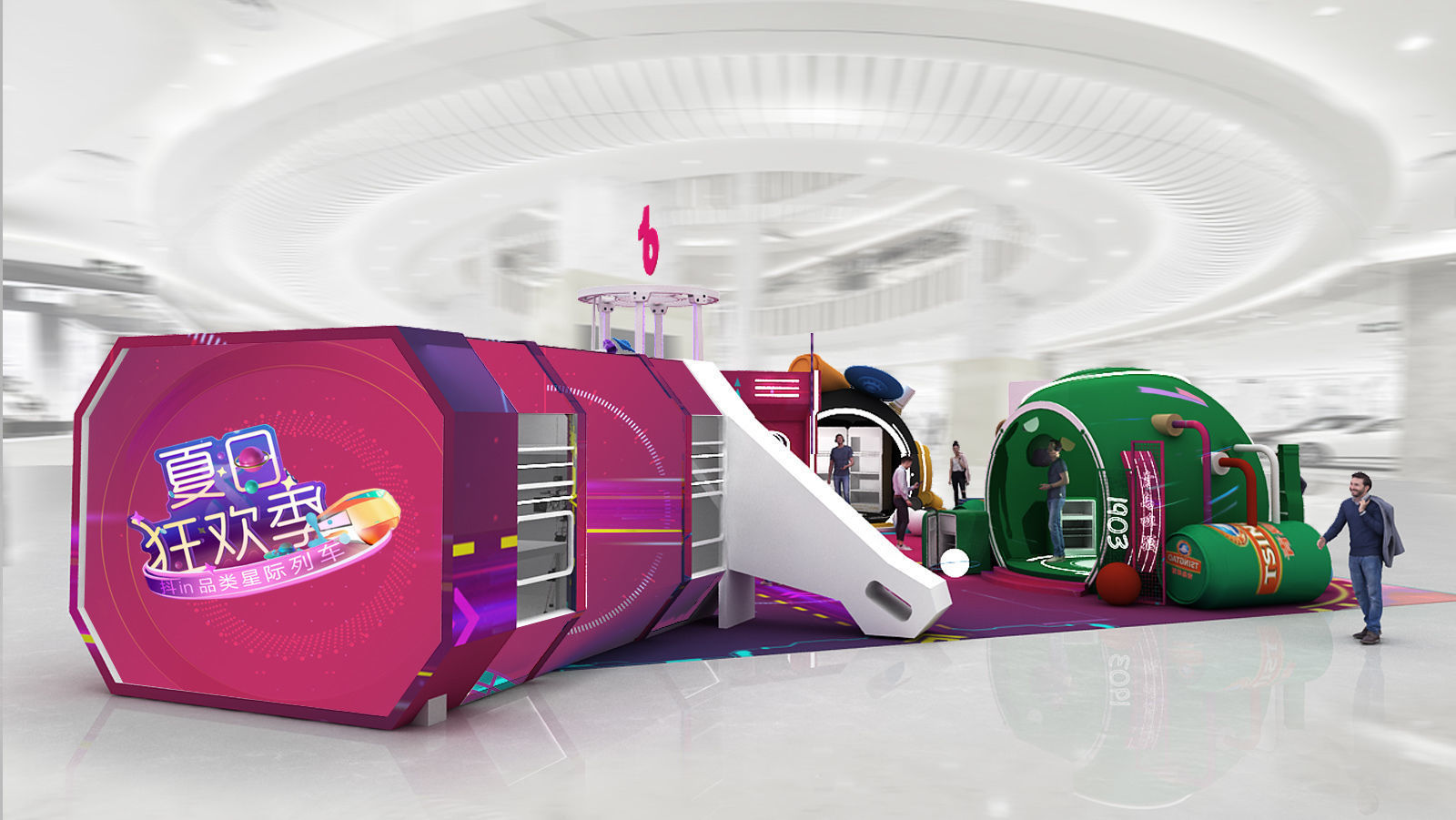 beverage Drinks Beer Coffee booth  3D model_5