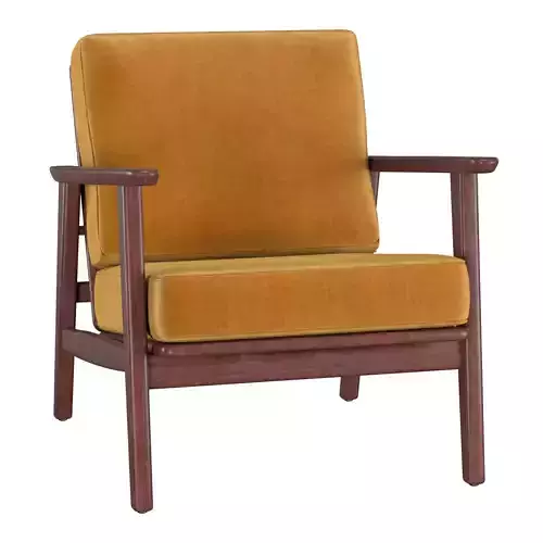 Danish Modern Reclining Lounge Chair