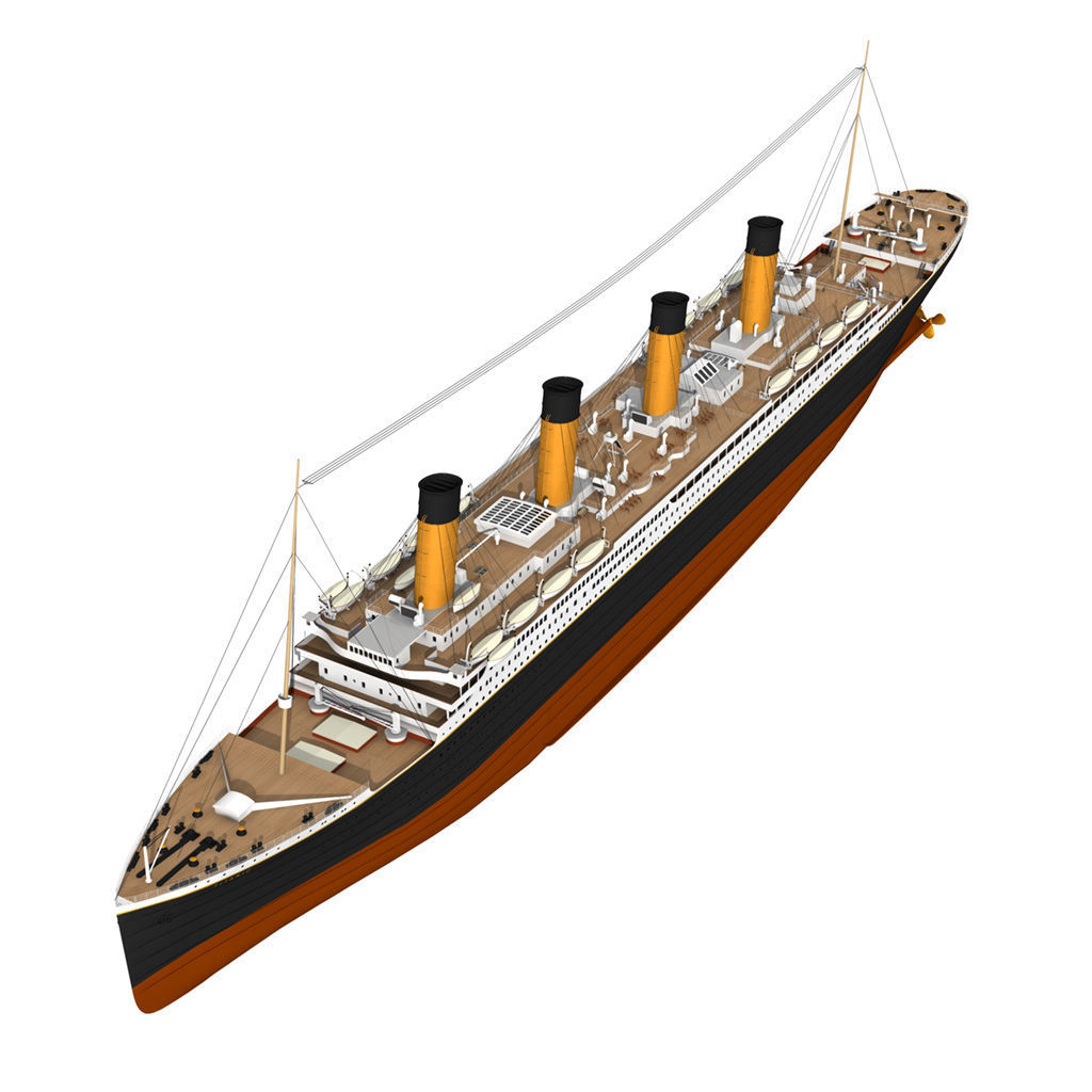 RMS Titanic 3D model_6
