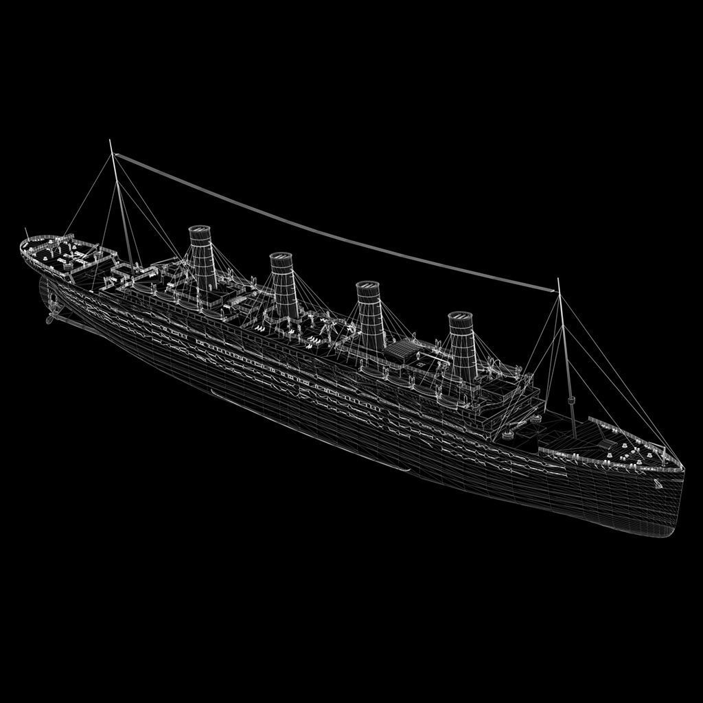 RMS Titanic 3D model_2