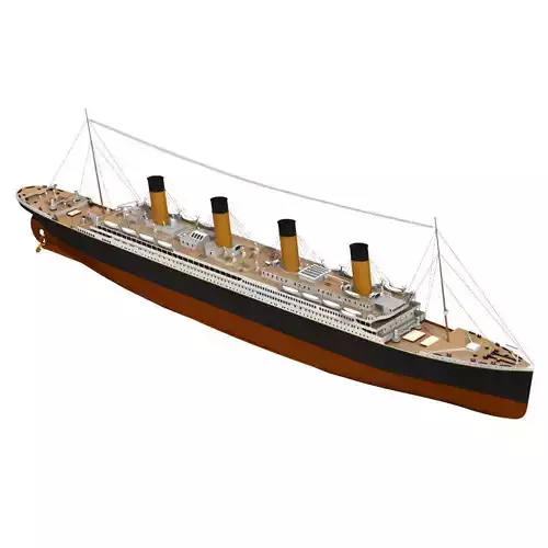 RMS Titanic 3D model