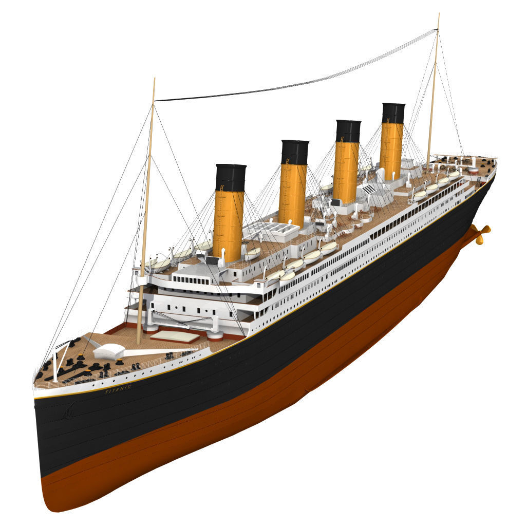 RMS Titanic 3D model_5