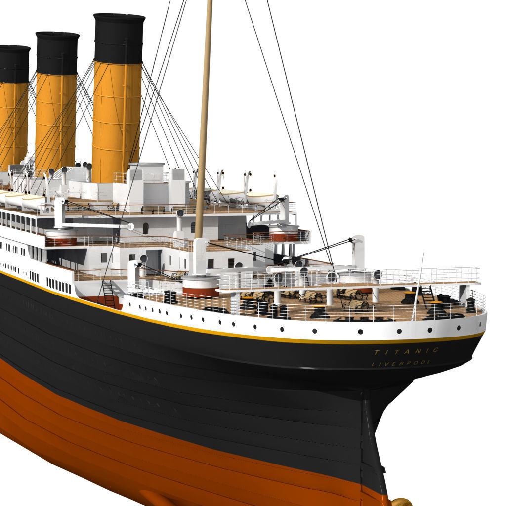 RMS Titanic 3D model_3