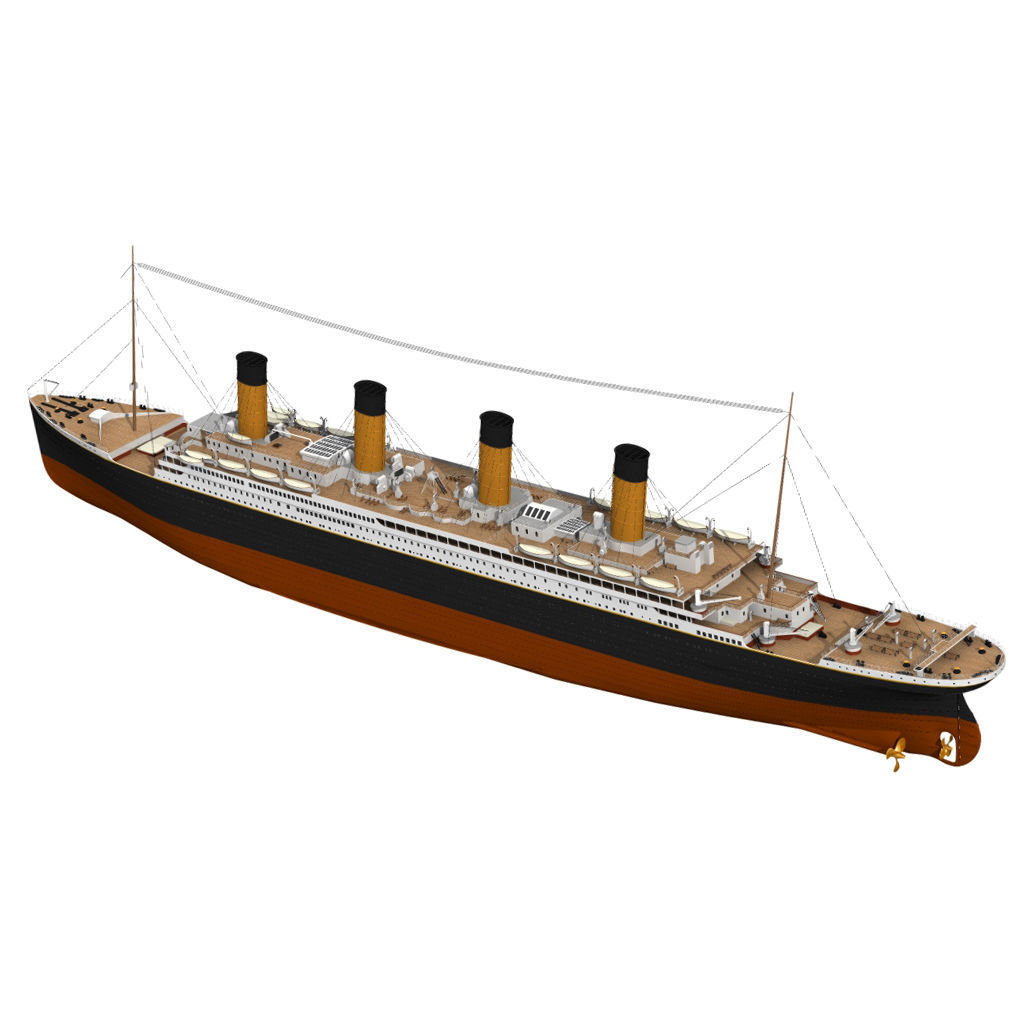 RMS Titanic 3D model_1