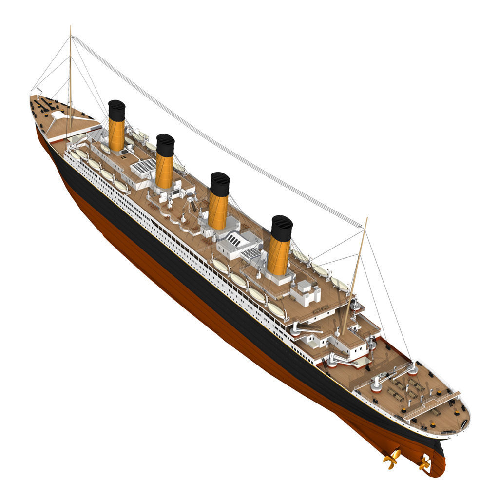 RMS Titanic 3D model_7