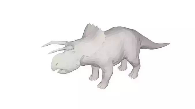 Dinosaur triceratops