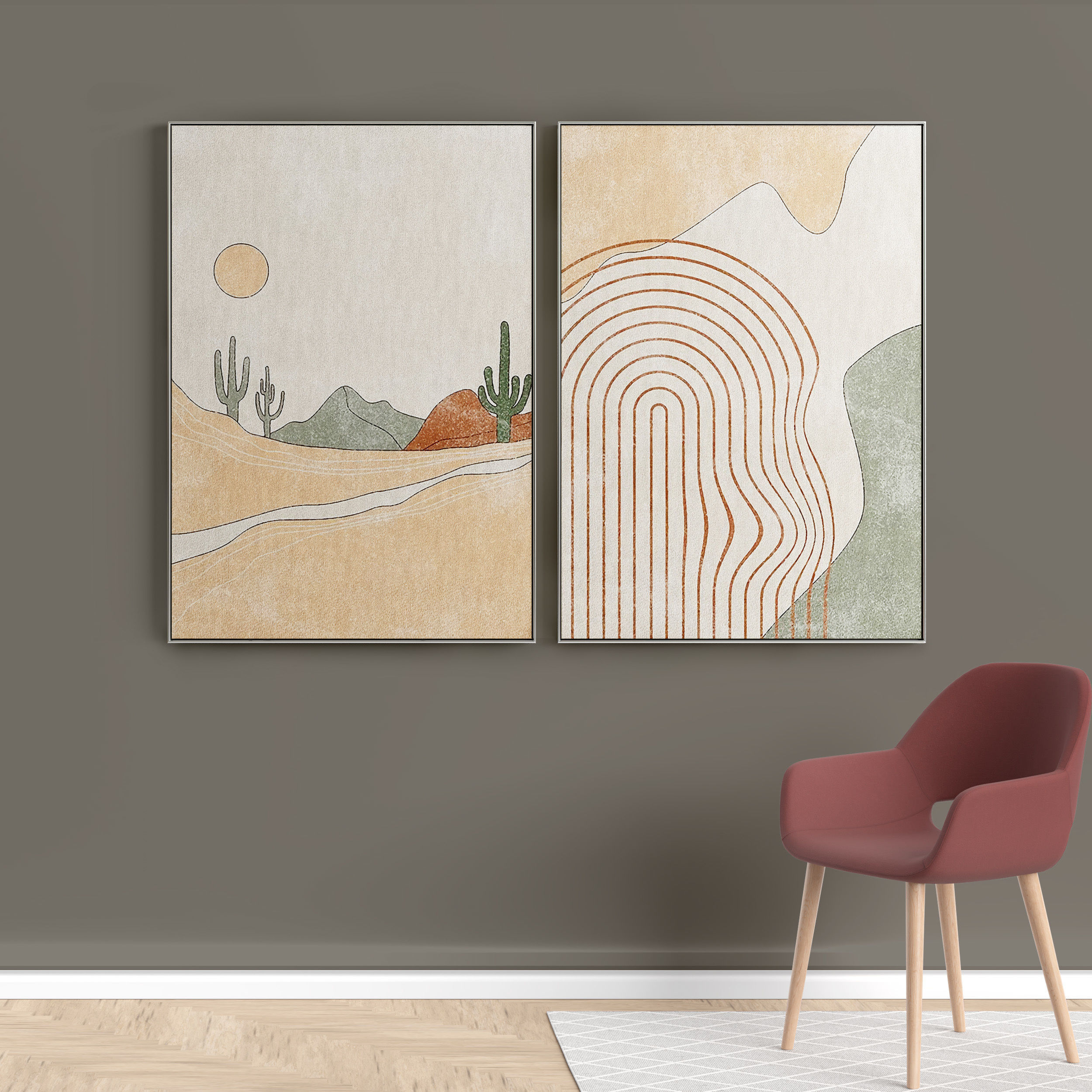 Photo Frame 175 Low-poly 3D model_4