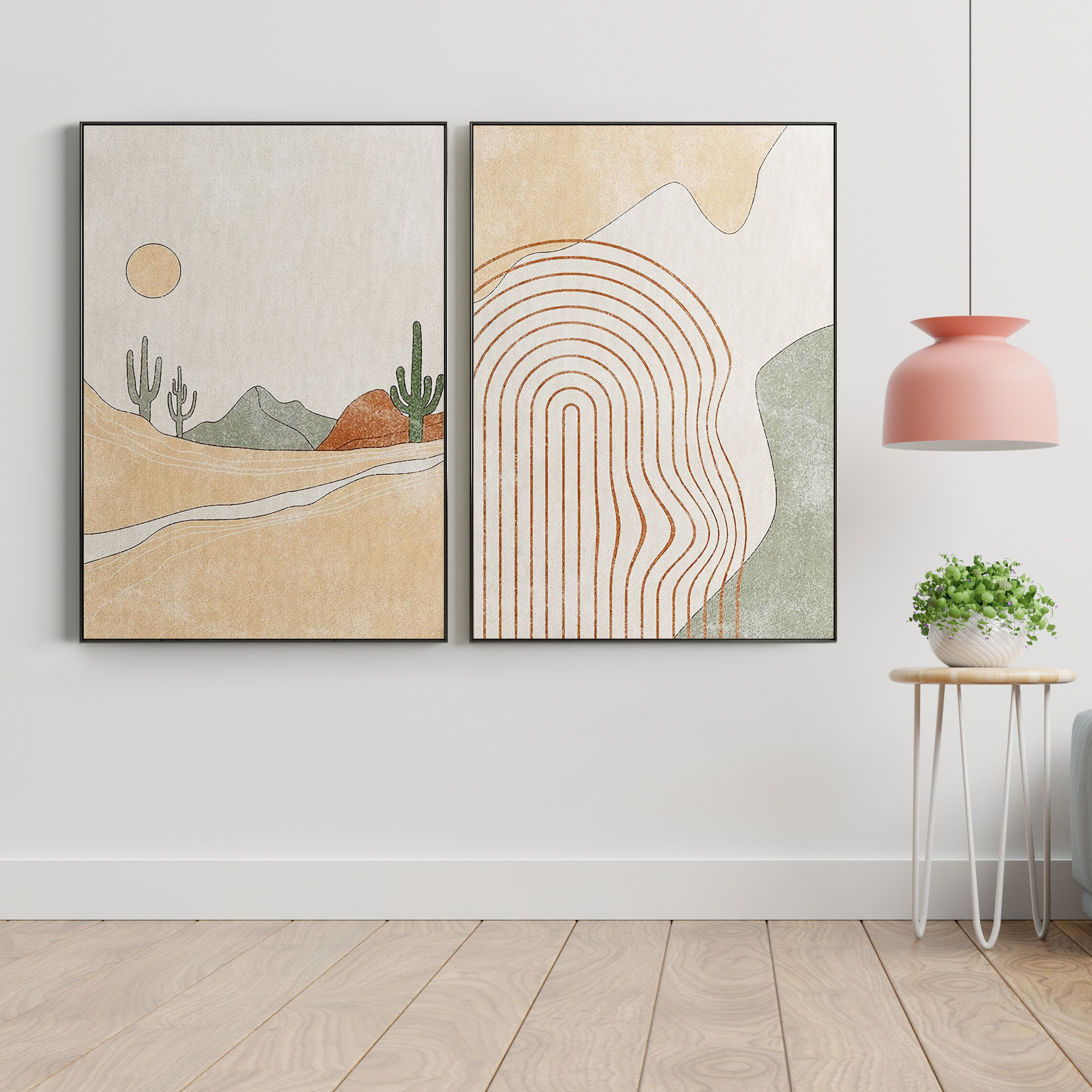 Photo Frame 175 Low-poly 3D model_2