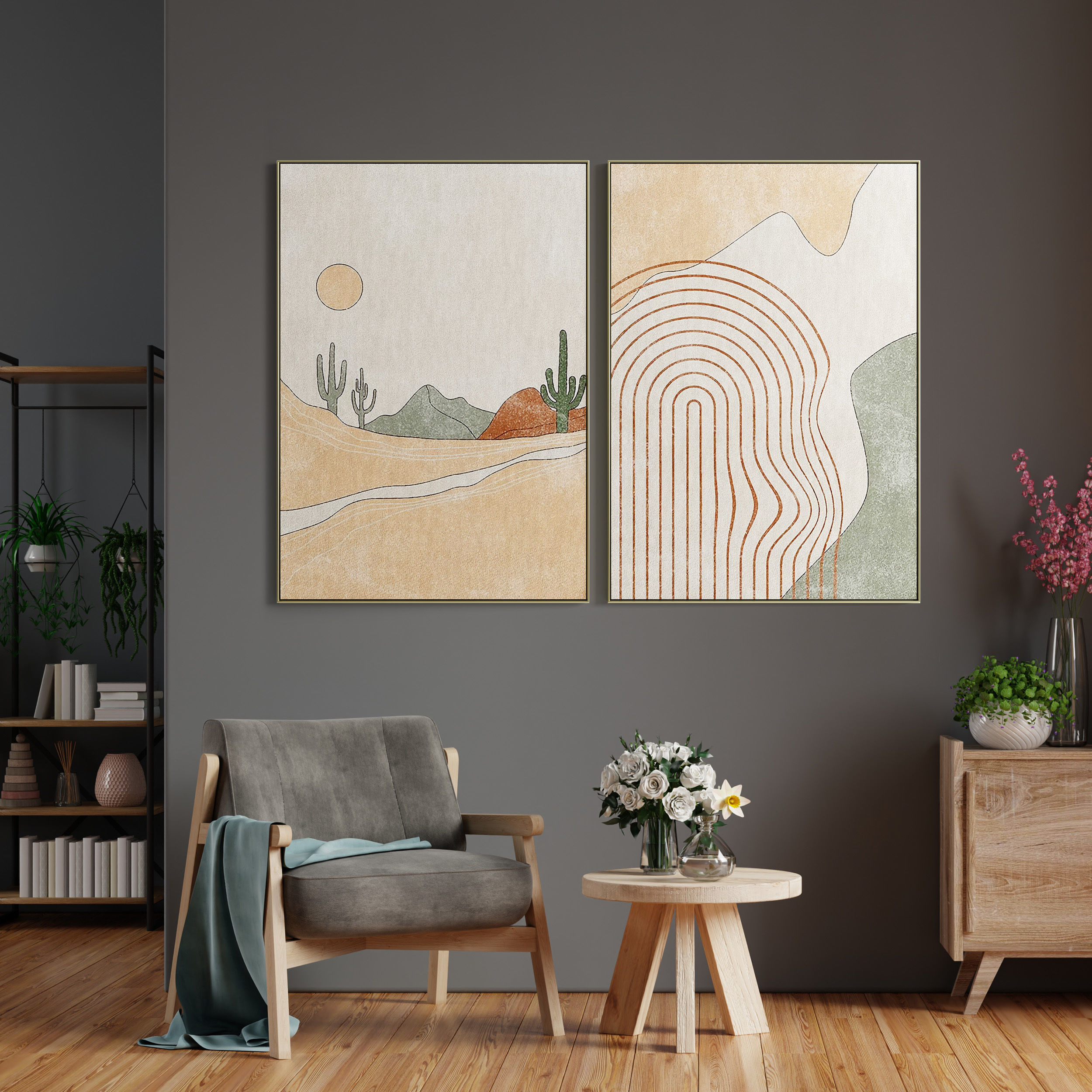 Photo Frame 175 Low-poly 3D model_3