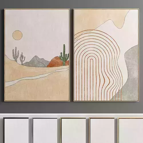 Photo Frame 175 Low-poly 3D model