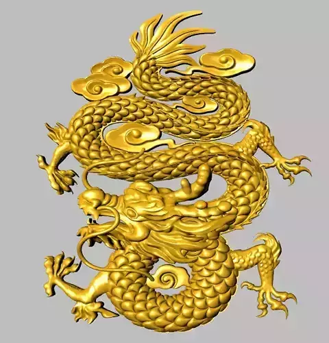 Asia china dragon  pendants in the sky 2