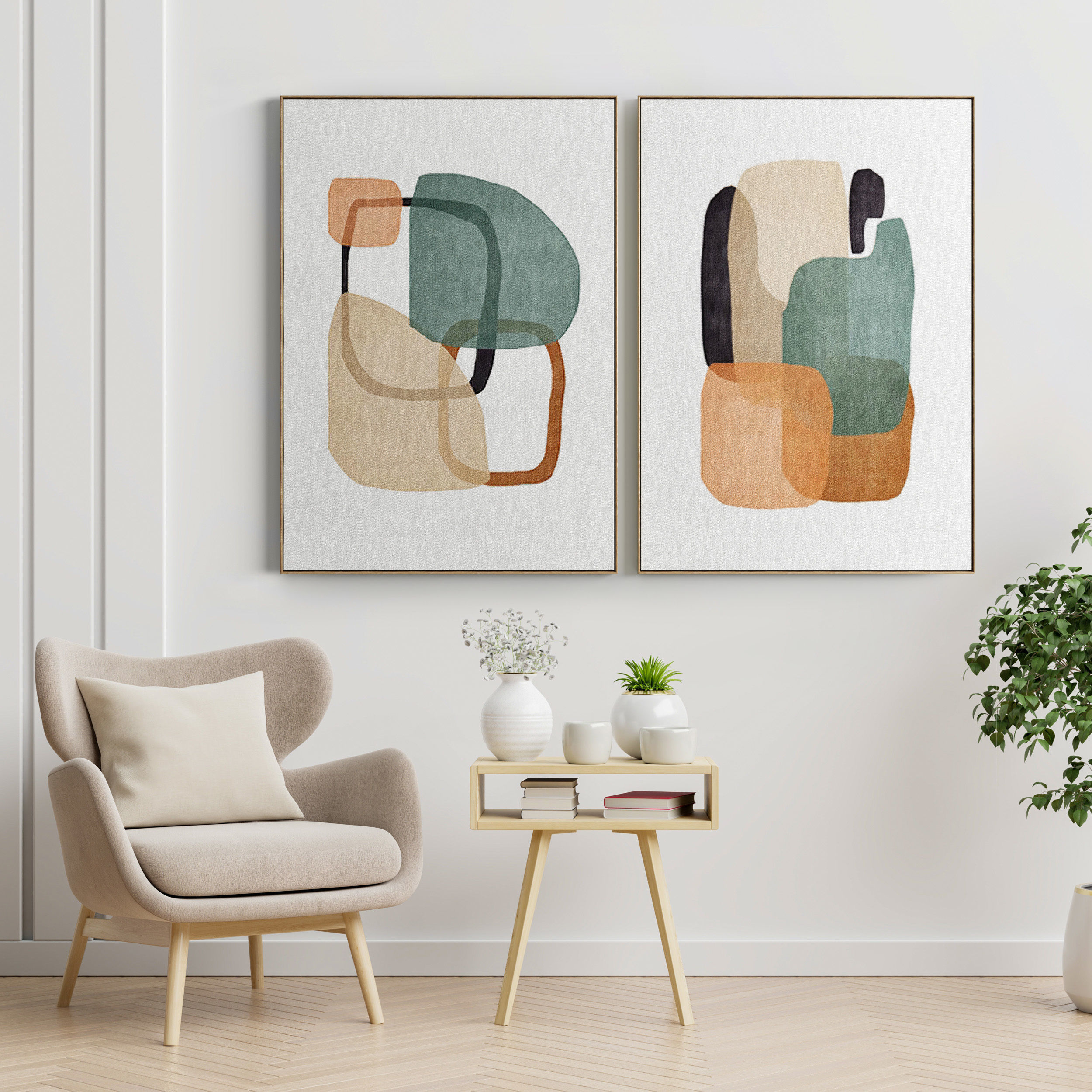 Photo Frame 176 Low-poly 3D model_1