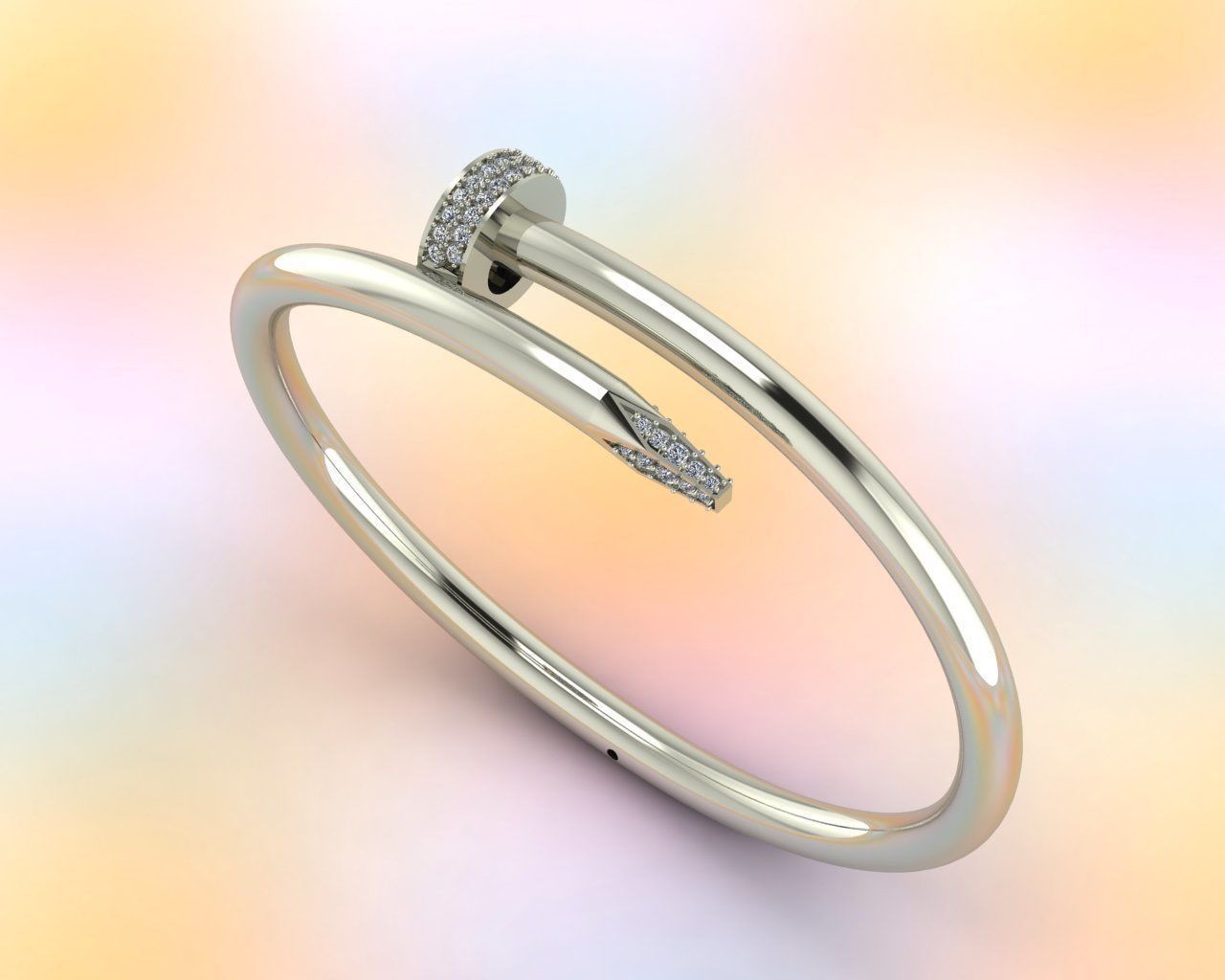 vong tay catie 3D print model_1