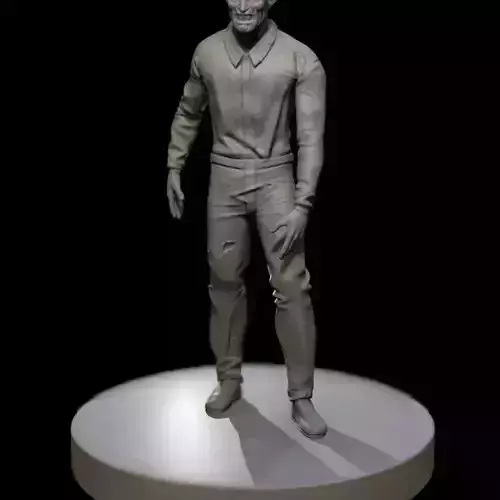 Zombie man 3D print model