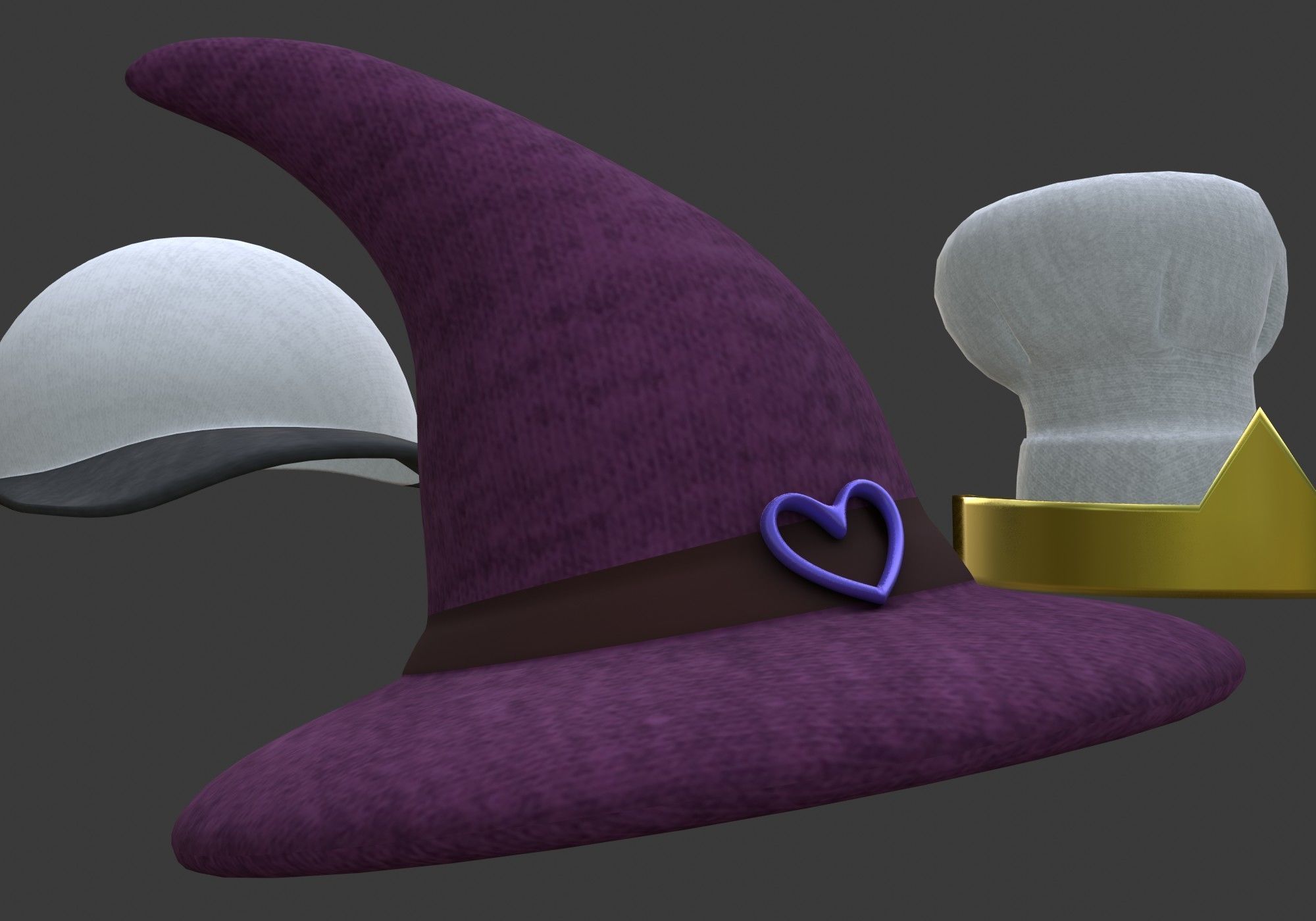 12x hat package 3D model_6