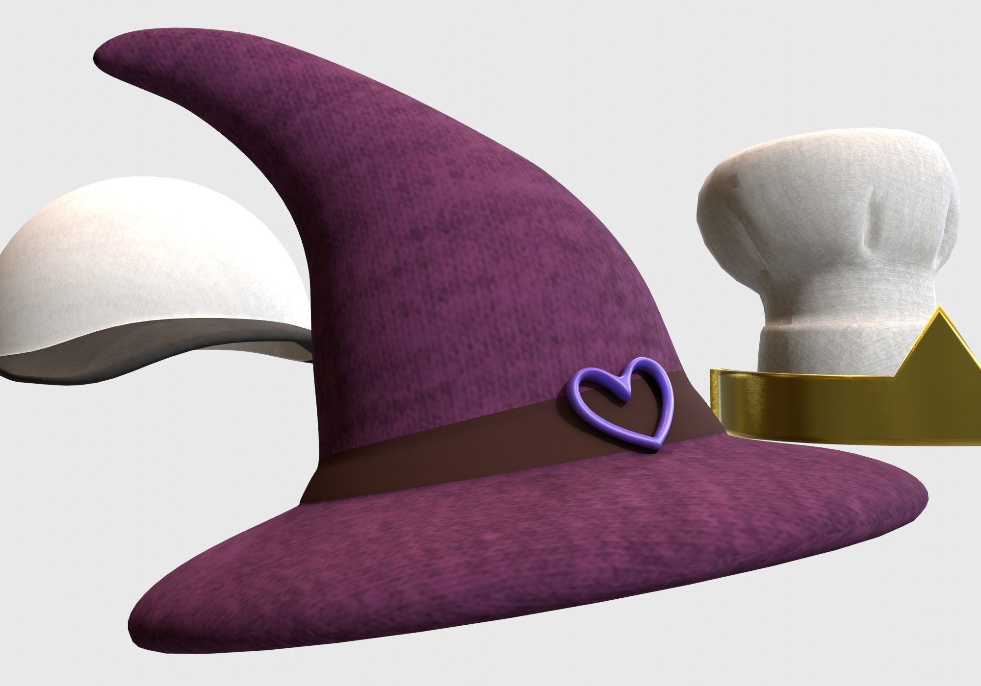 12x hat package 3D model_1