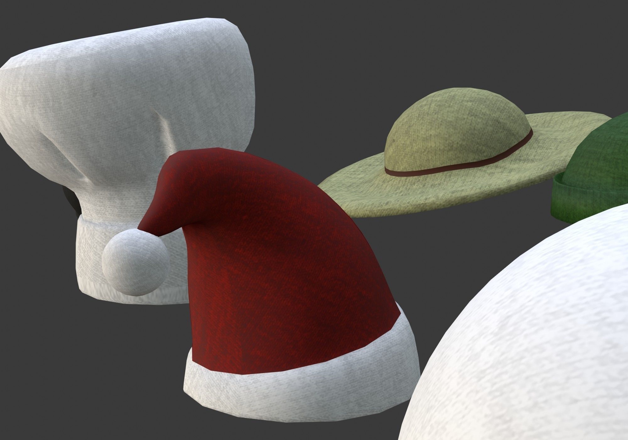 12x hat package 3D model_8