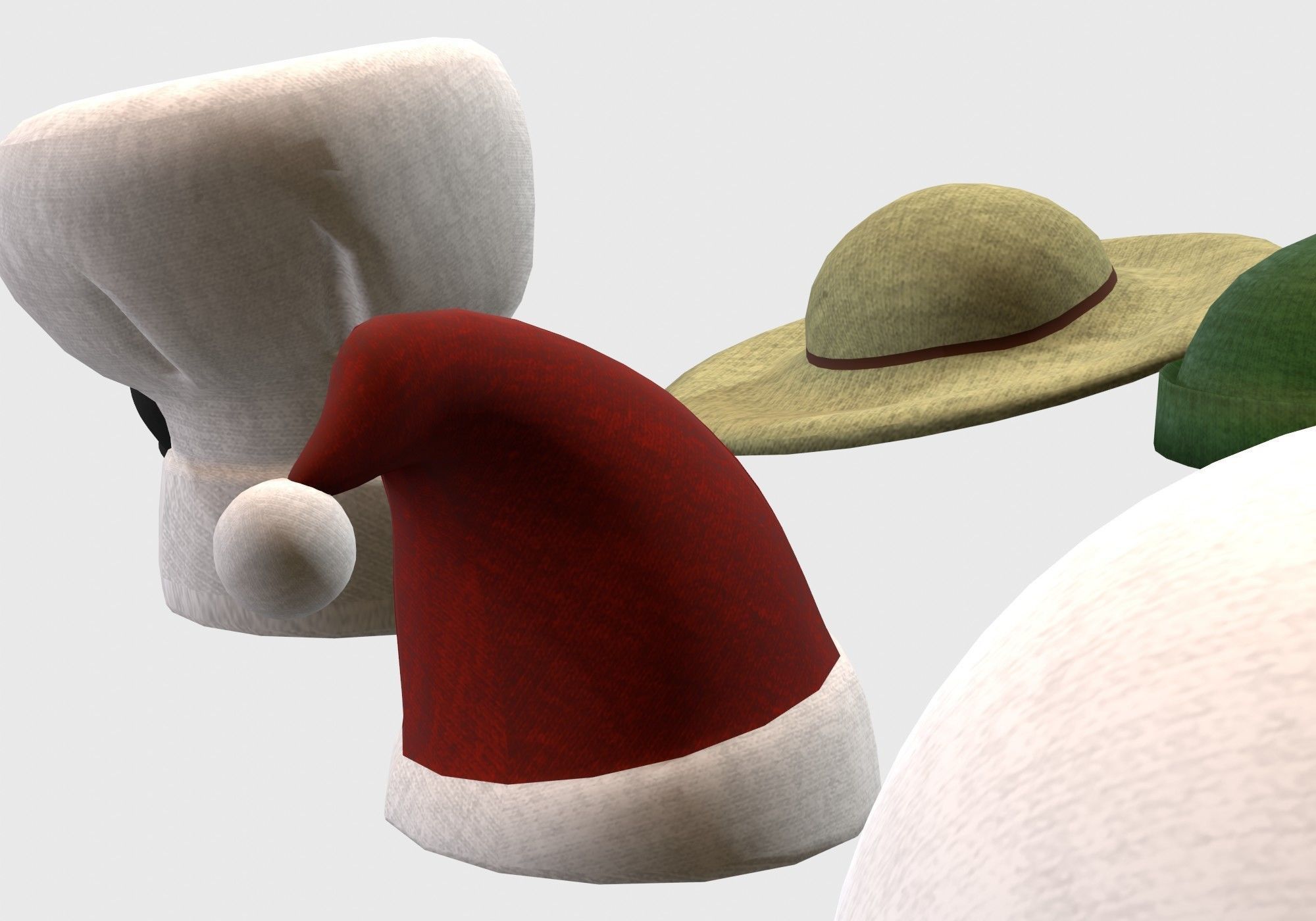 12x hat package 3D model_3