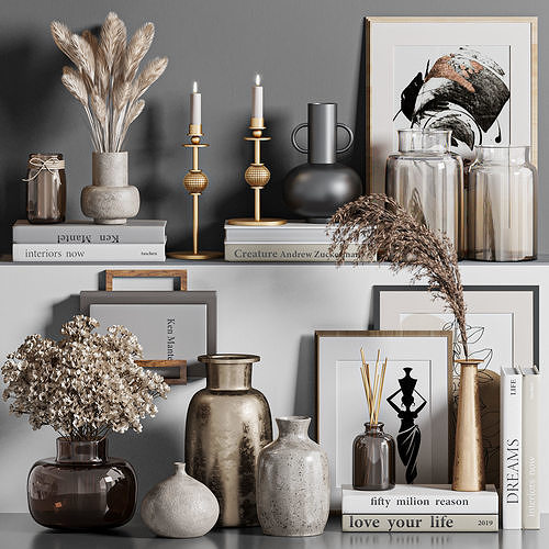 decorative set 32 3D model