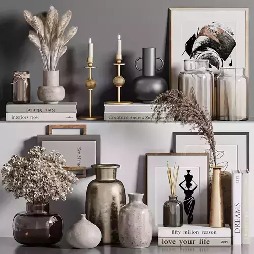 decorative set 32 3D model