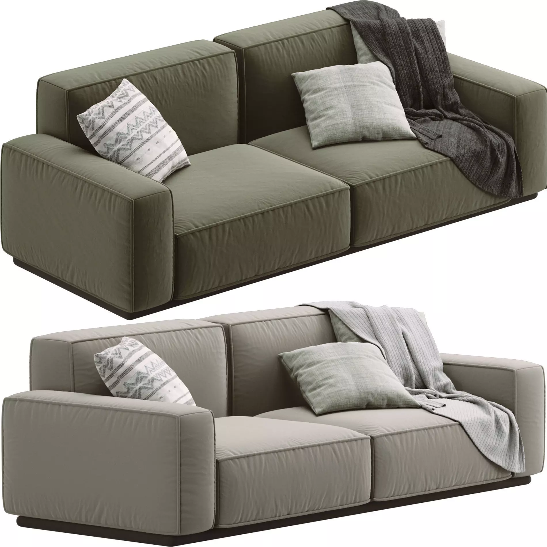 Sofa Arflex Marechiaro 2  3D model_0