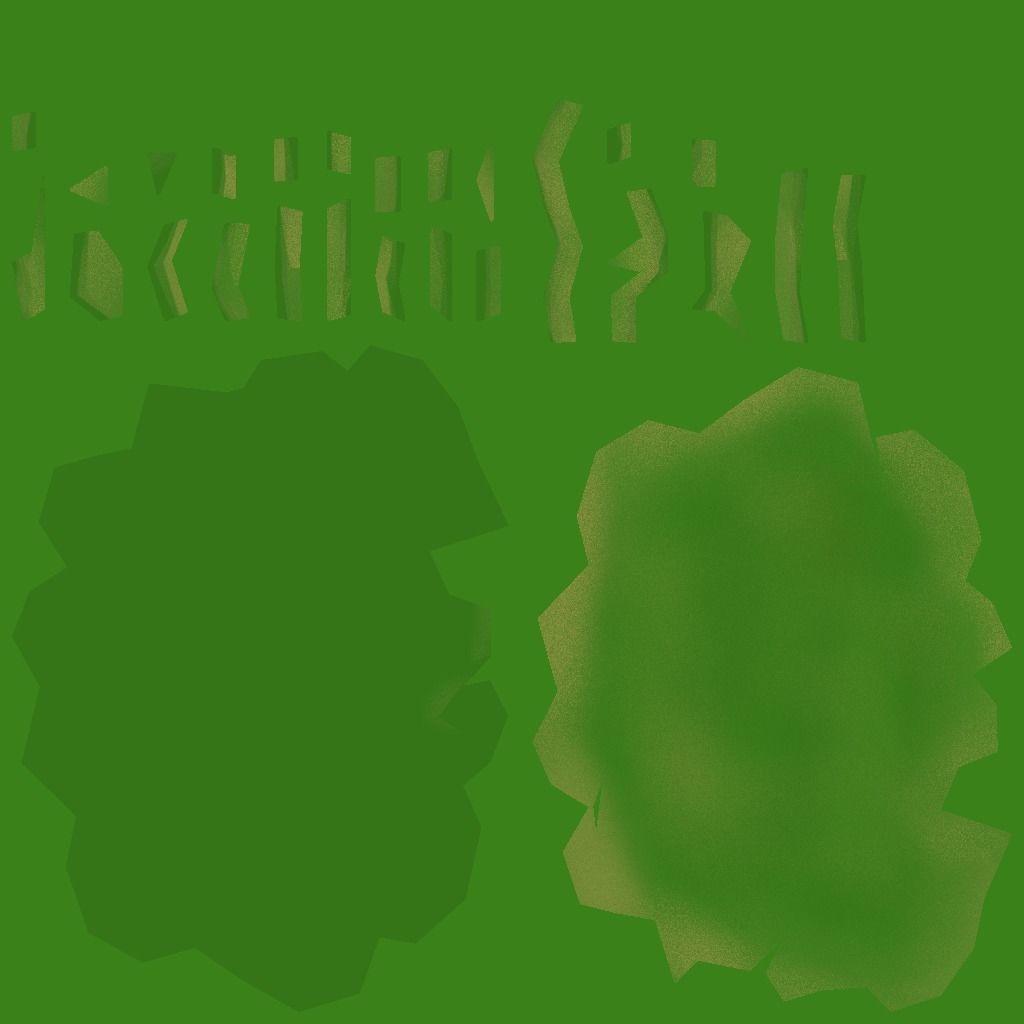 Japanese Stylized Rock Island 3D model_4