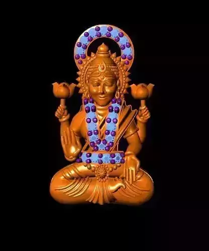 laxmi bhagwan stl file only