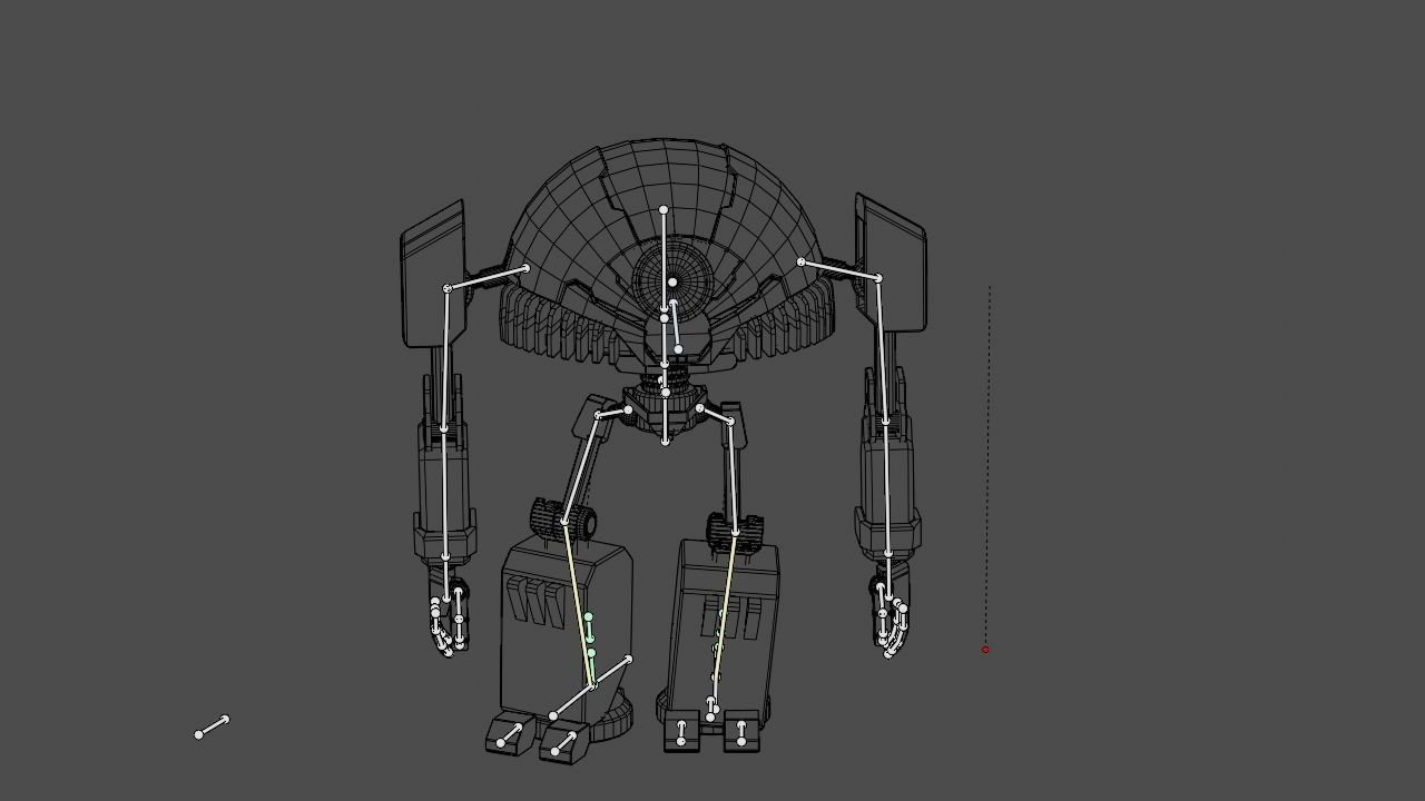 TOON BOT rigged - animated character 3D model_28