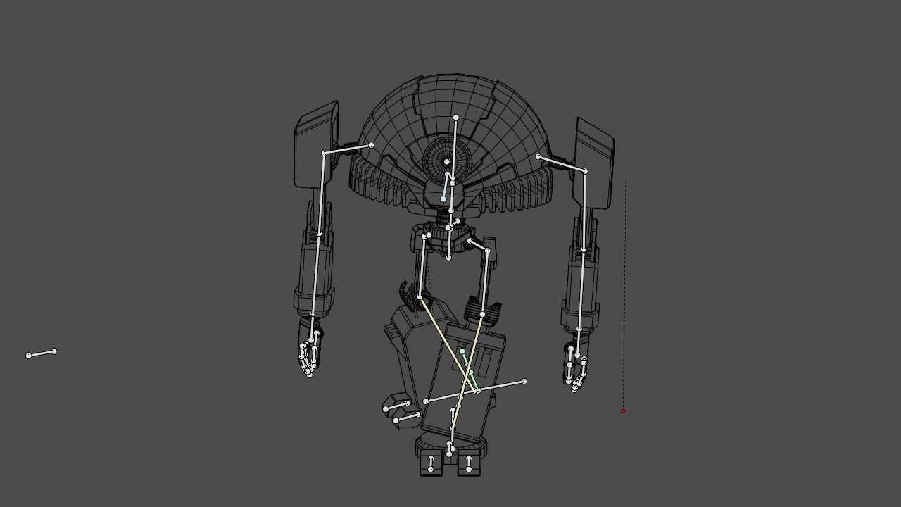 TOON BOT rigged - animated character 3D model_27