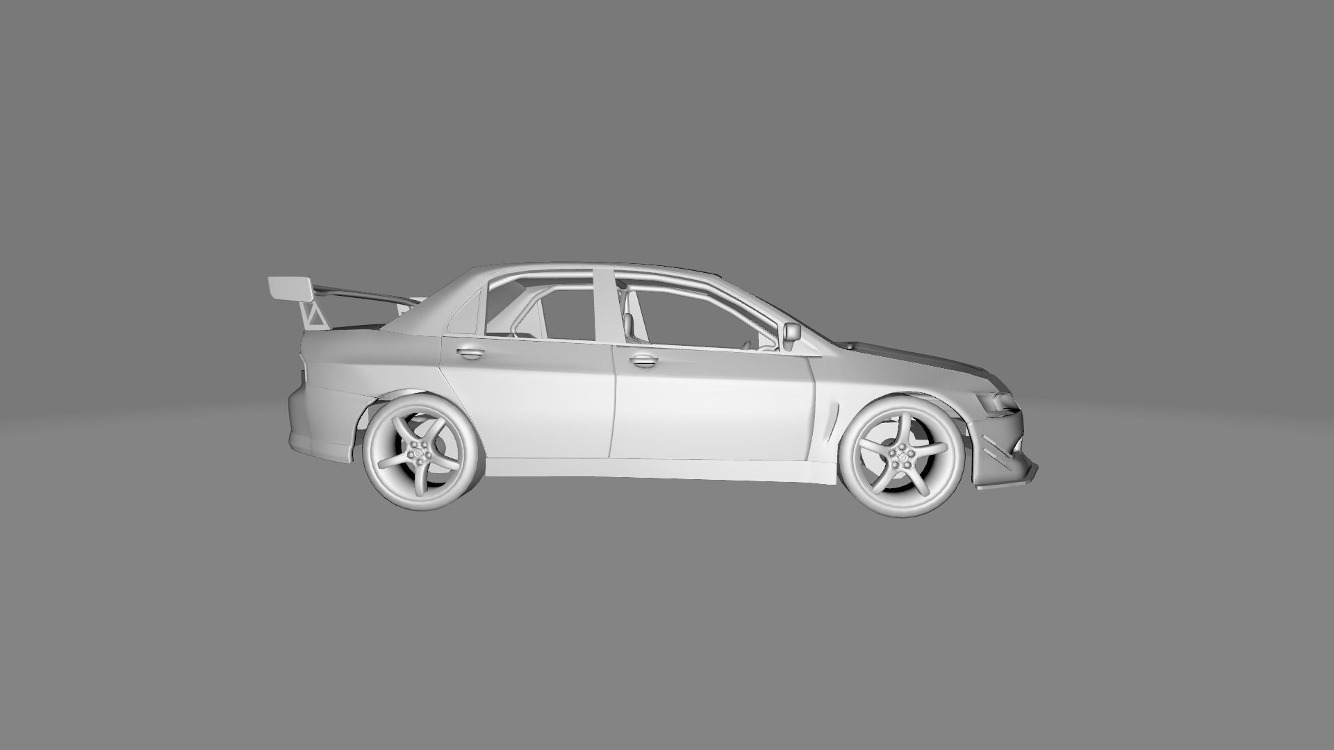 lancer hans-tokyo drift 3D print model_12
